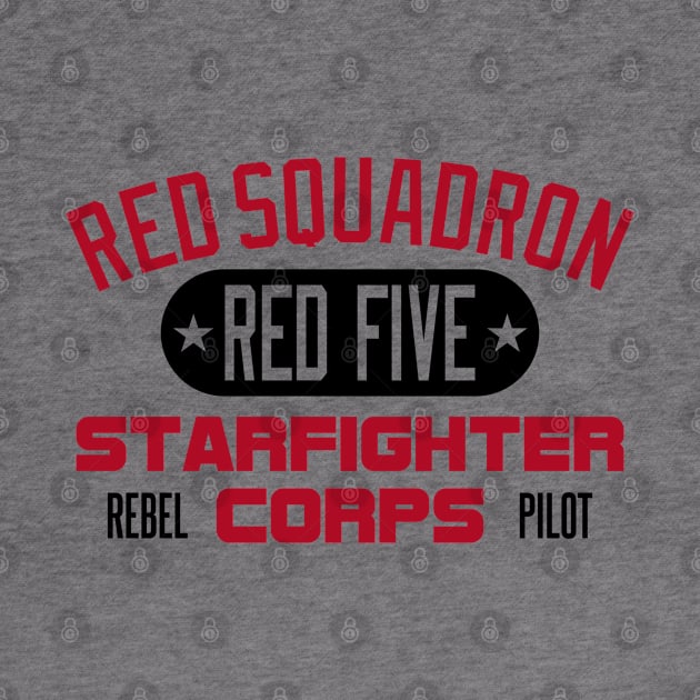 Red Squadron by DavesTees